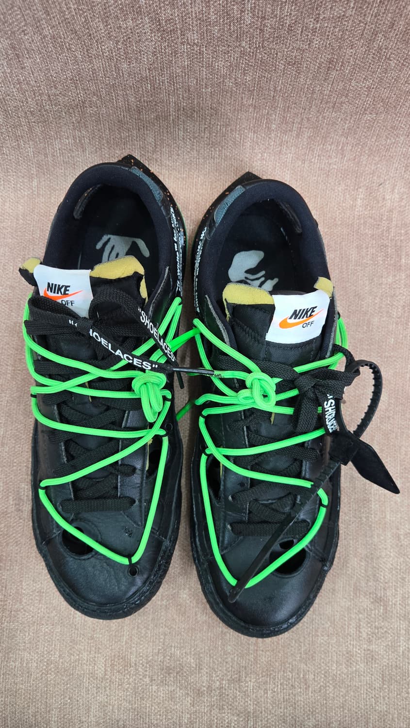 나이키 x 오프화이트 290mm-  블레이저 로우 '77 블랙 앤 그린 상품이미지2