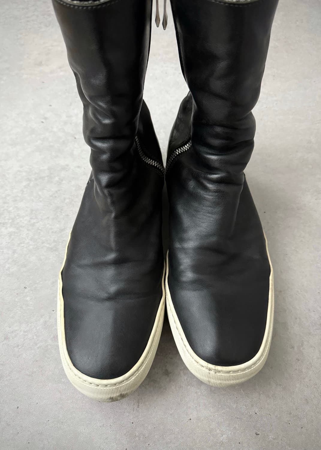 Incarnation horse leather sneakers 상품이미지4