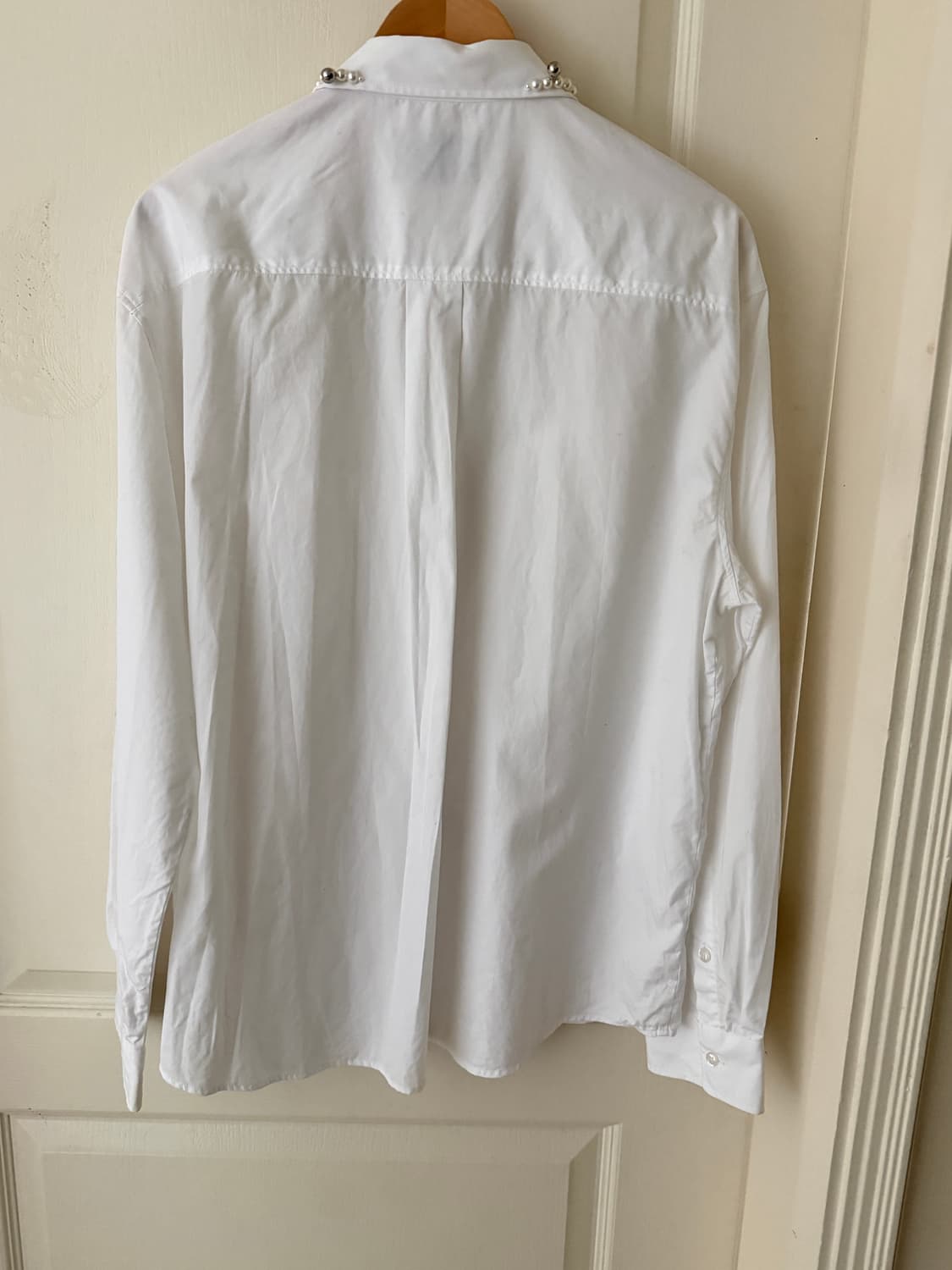 시몬로샤 비드 벨 클래식 핏 셔츠 XL 상품이미지4