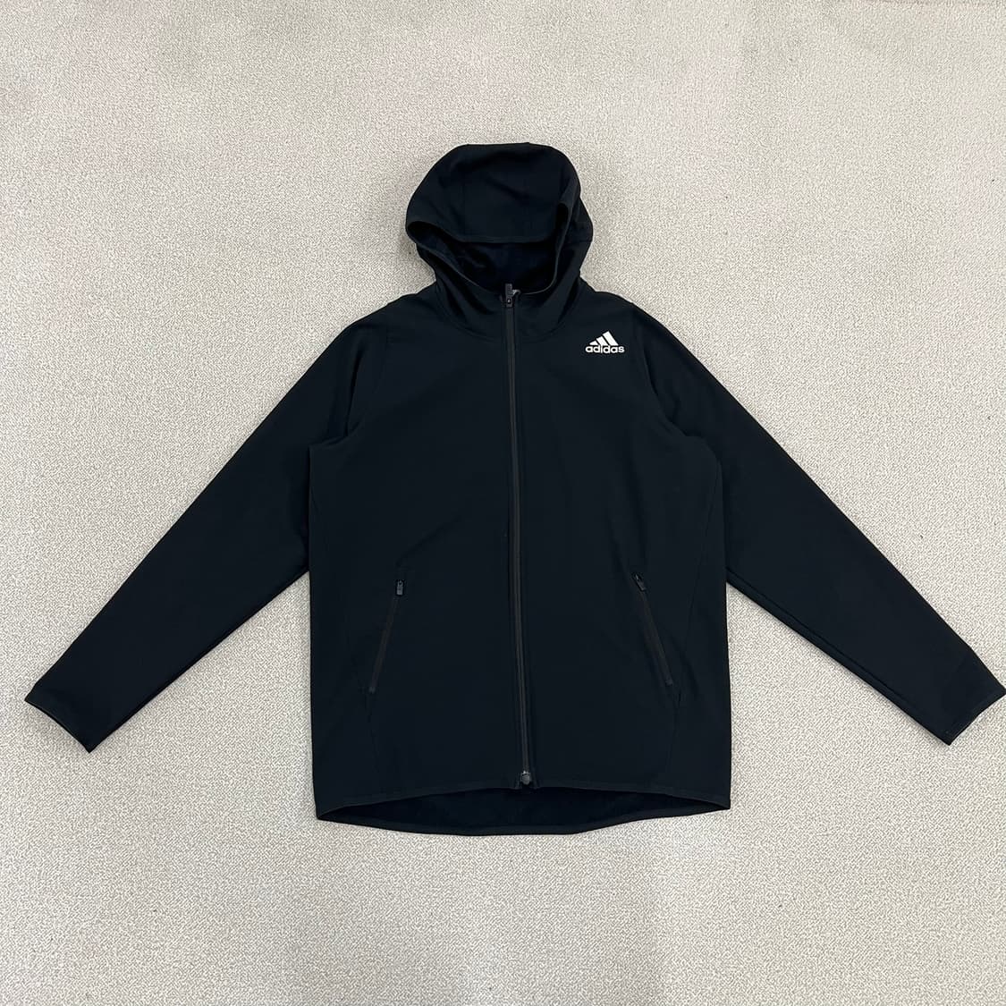 [2XL] 아디다스 기능성 풀집 후드 집업 자켓 0108M1 상품이미지1