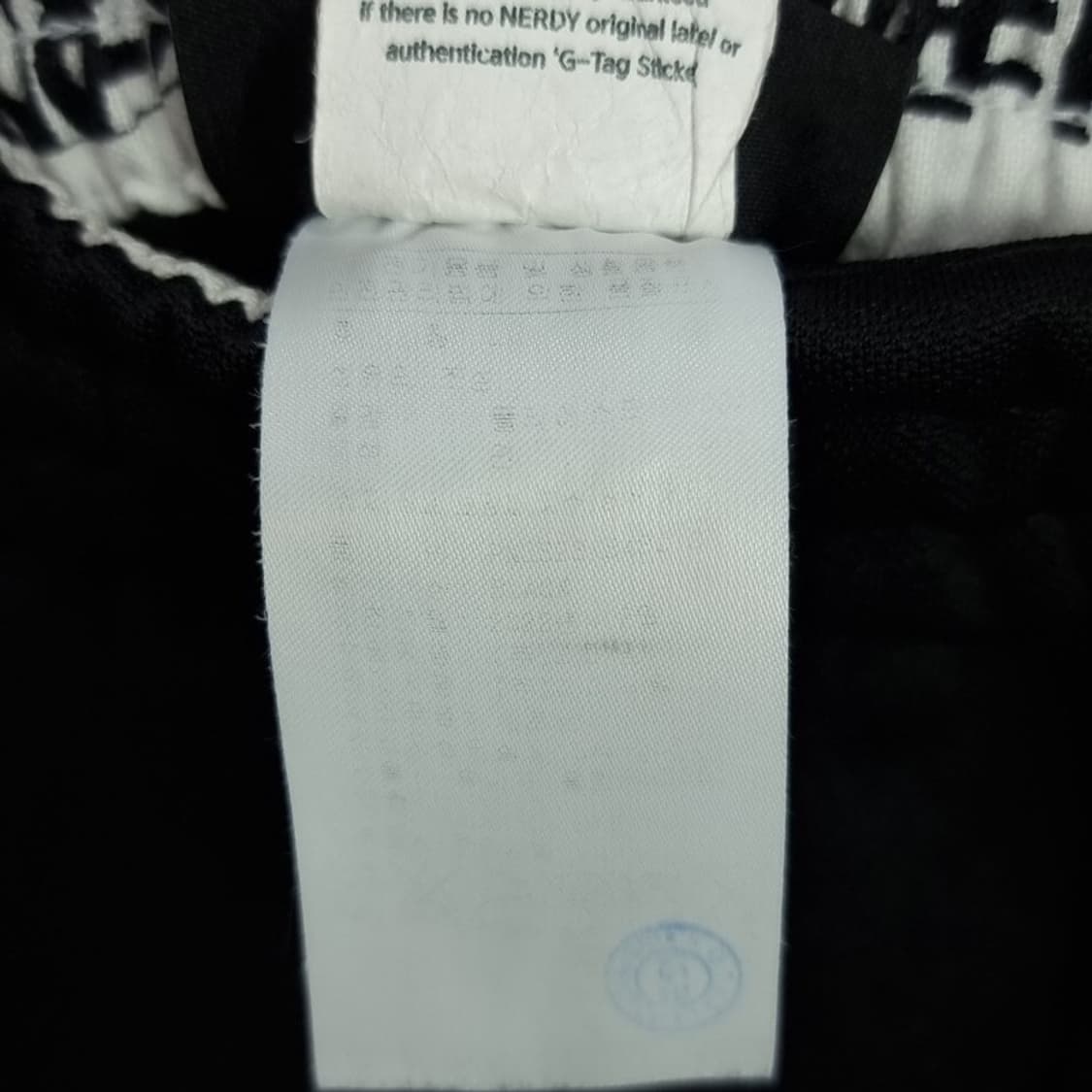 [NERDY] 널디 라인 파이핑 트랙 팬츠 블랙 M16389  상품이미지8