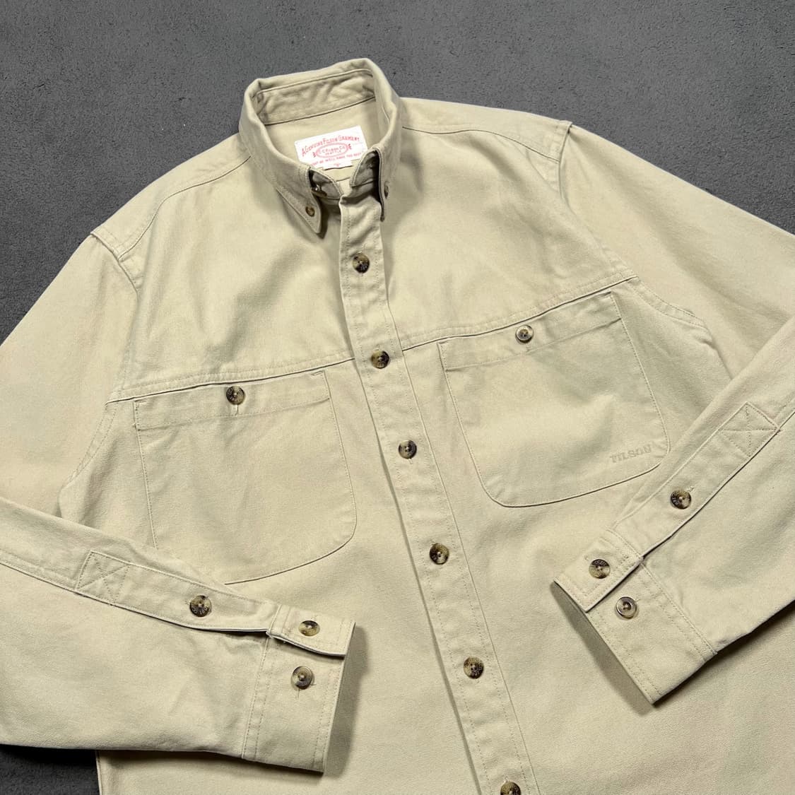 FILSON 필슨 투포켓 베이지 셔츠 상품이미지1