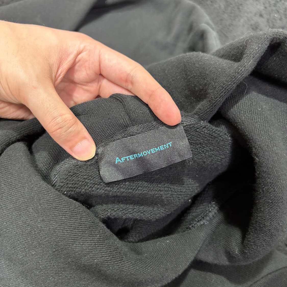 M 애프터무브먼트 블랙 WINNERS FC 후드티 상품이미지3