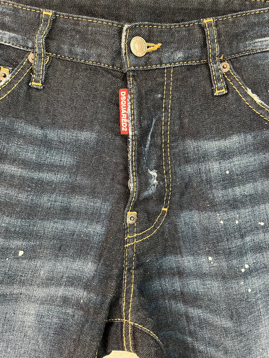 디스퀘어드2 데미지 워싱 청바지 46 정품 상품이미지2