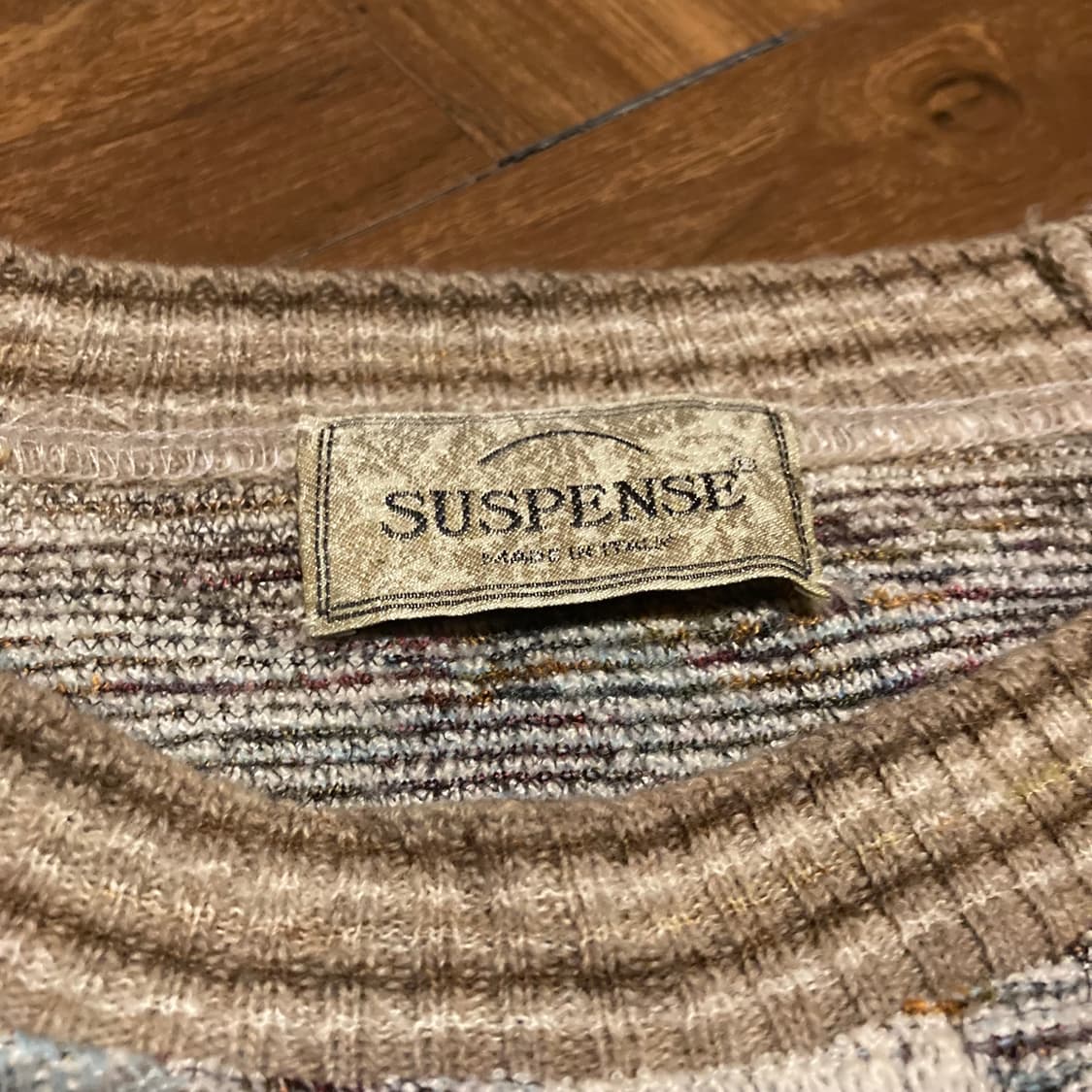 MADE IN ITALY JAQUARD WOOL OVERFIT KNIT 상품이미지3