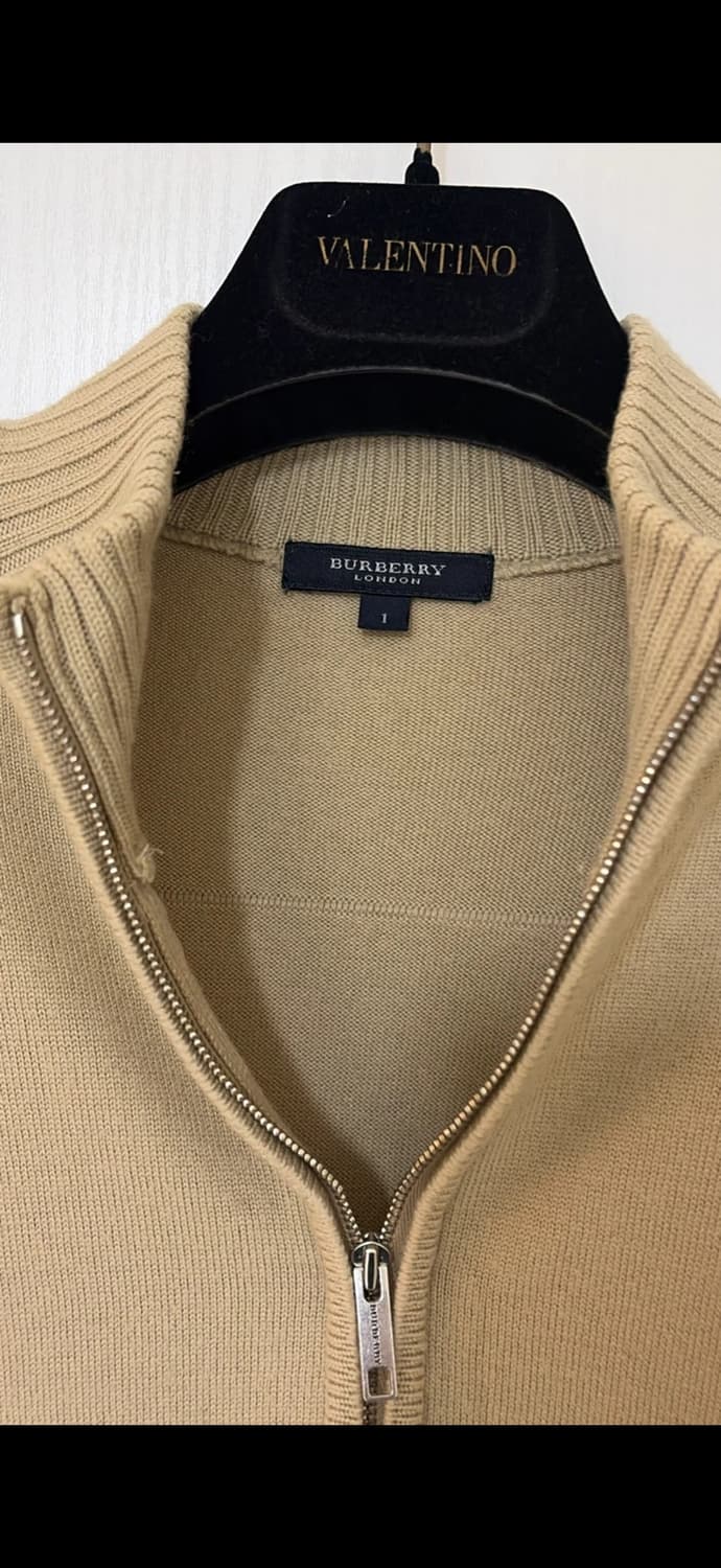 버버리 런던 반집업 니트 여성 44,55 정품 상품이미지2