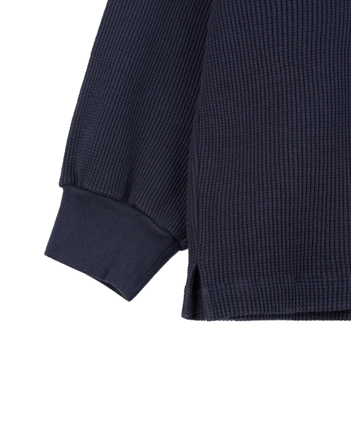 WONDERLAND원더랜드 - WAFFLE L/S (DARK NAVY) 상품이미지5