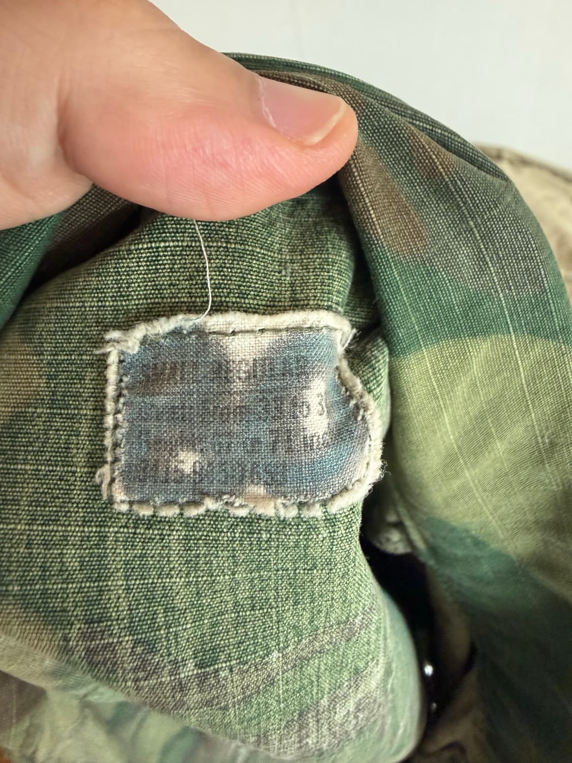 60s 오리지널 usmc 립스탑 정글퍼티그 상품이미지7