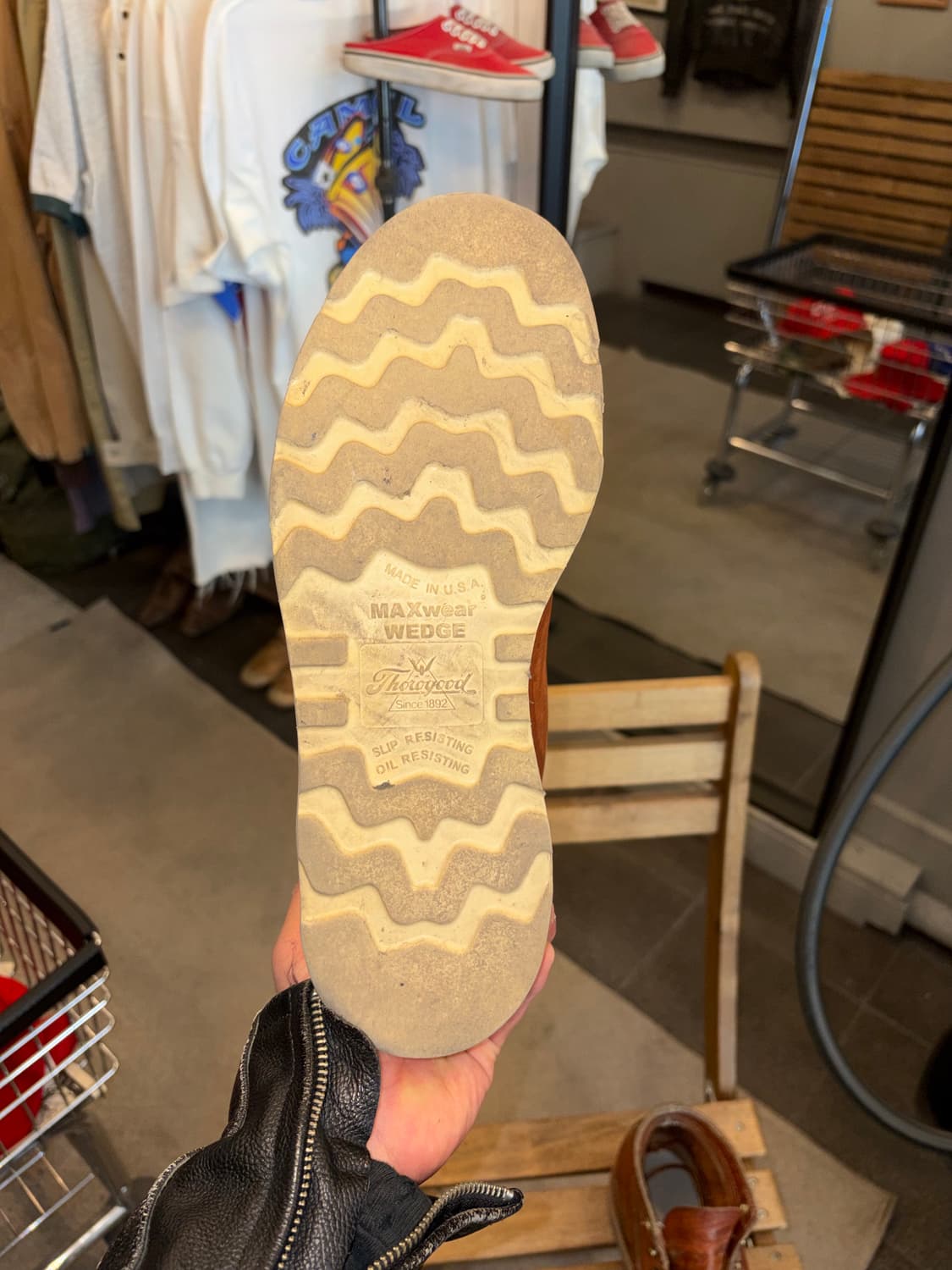 Thorogood USA monkey roofer leather boot 상품이미지10