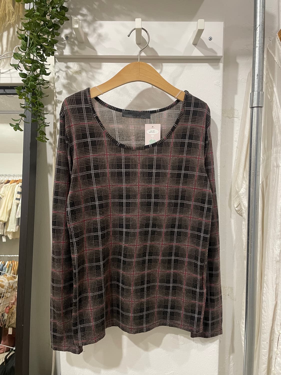 하이픈 월드 갤러리 체크 롱슬리브 상품이미지7