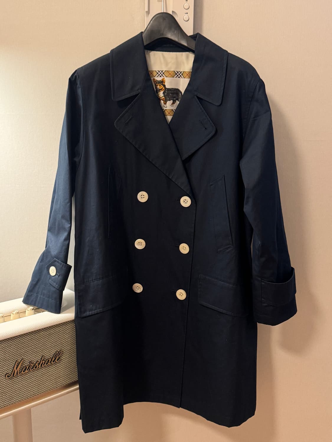 빈티지 버버리 더블 코트 상품이미지1