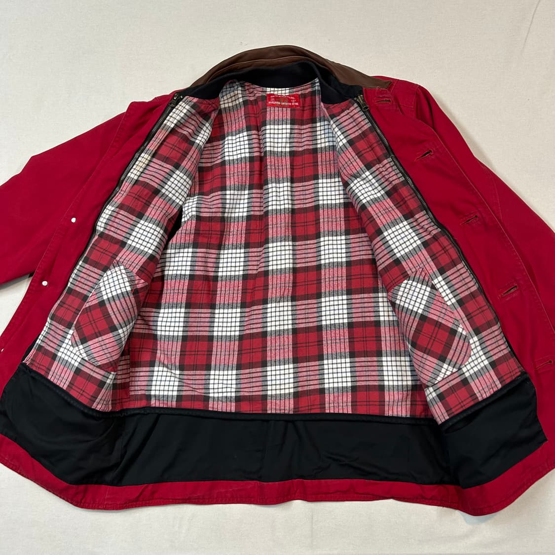 S) 말보로 컨트리 스토어 레드 필드 헌팅 자켓 상품이미지4