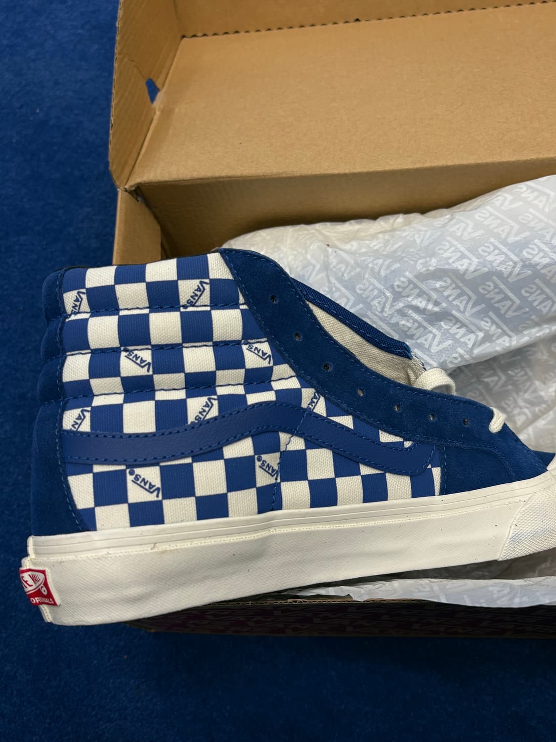 반스 볼트 OG 스타일 138 LX 체커보드 하이 상품이미지2