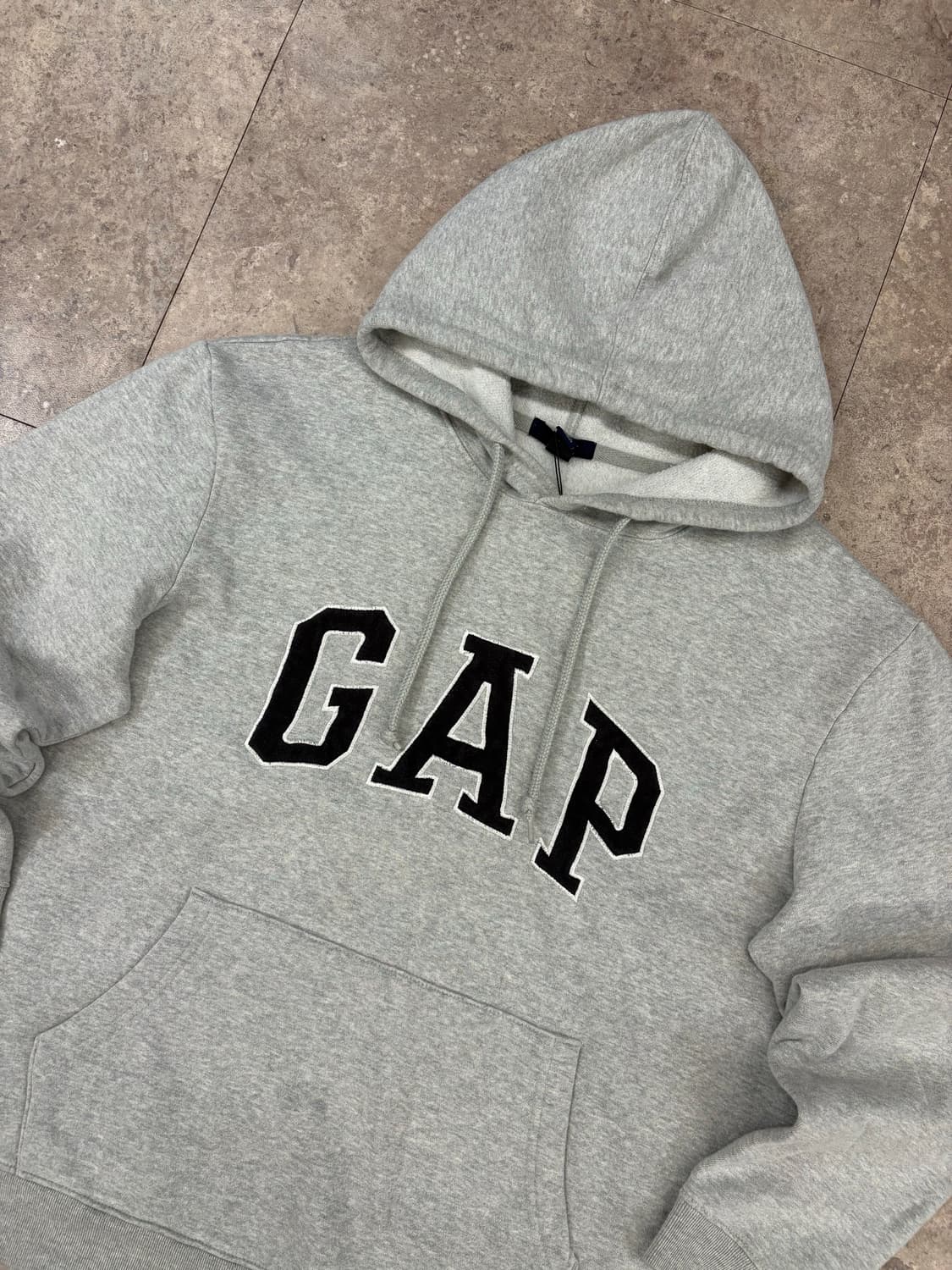 gap 갭 기모 그레이 후드티 #csz4352 상품이미지2