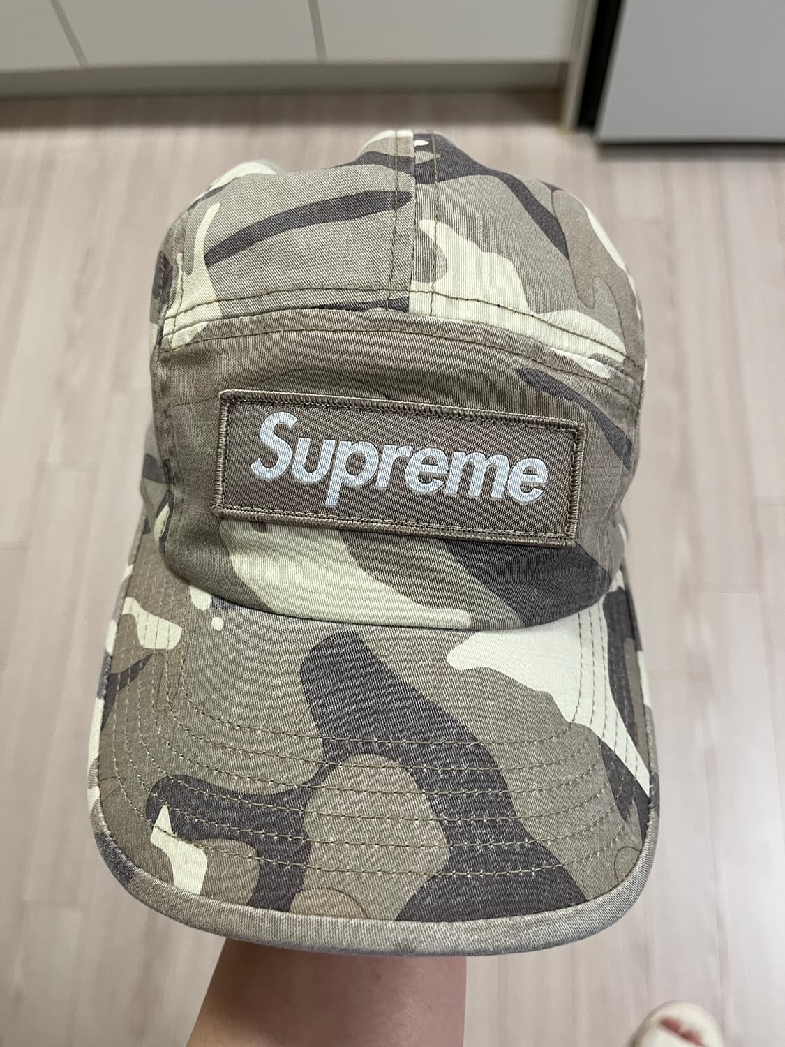 슈프림 캠프캡 23SS 스톤 카모 상품이미지1