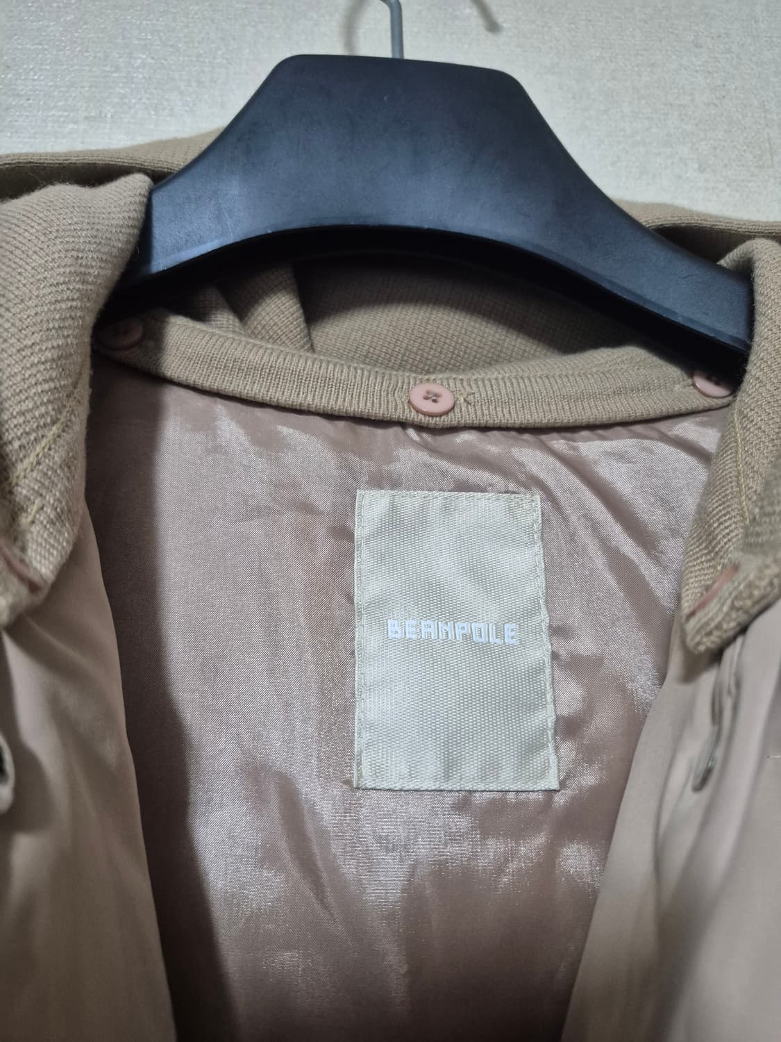 빈폴 니트 경량 숏 다운점퍼 상품이미지5