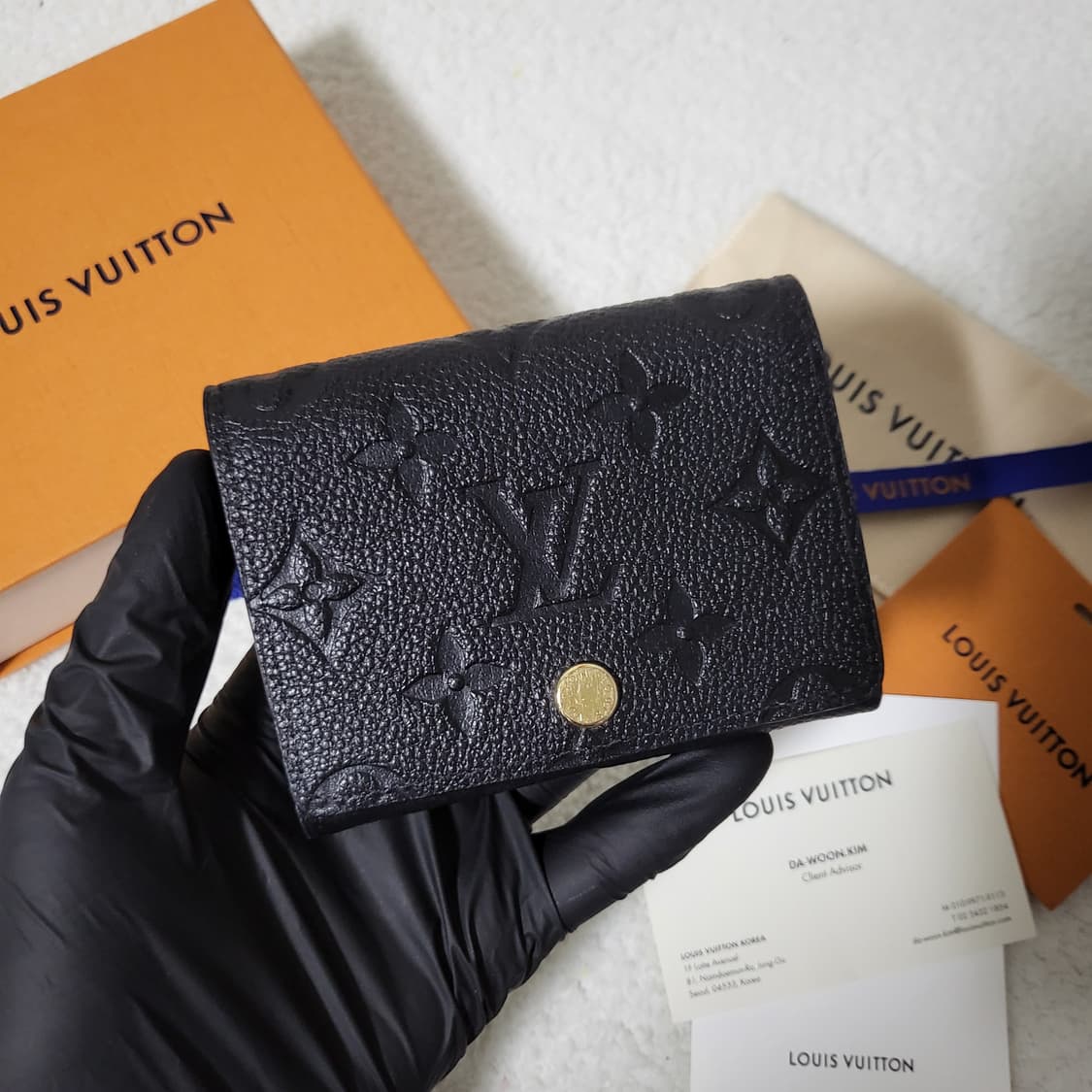 [풀구성] 루이비통 앙프렝뜨 비즈니스 카드지갑  상품이미지2