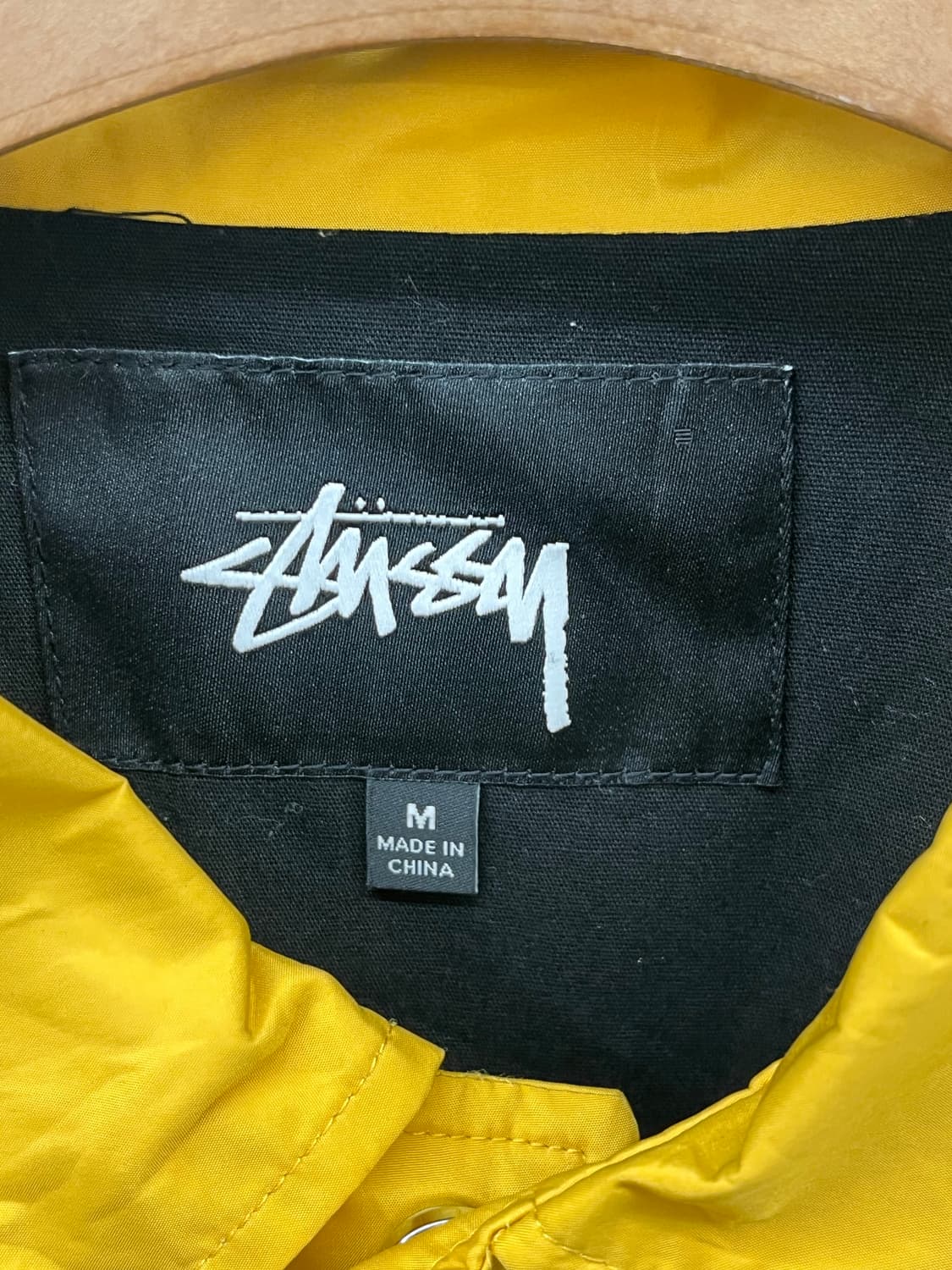 스투시 코치 자켓 머스타드 상품이미지3