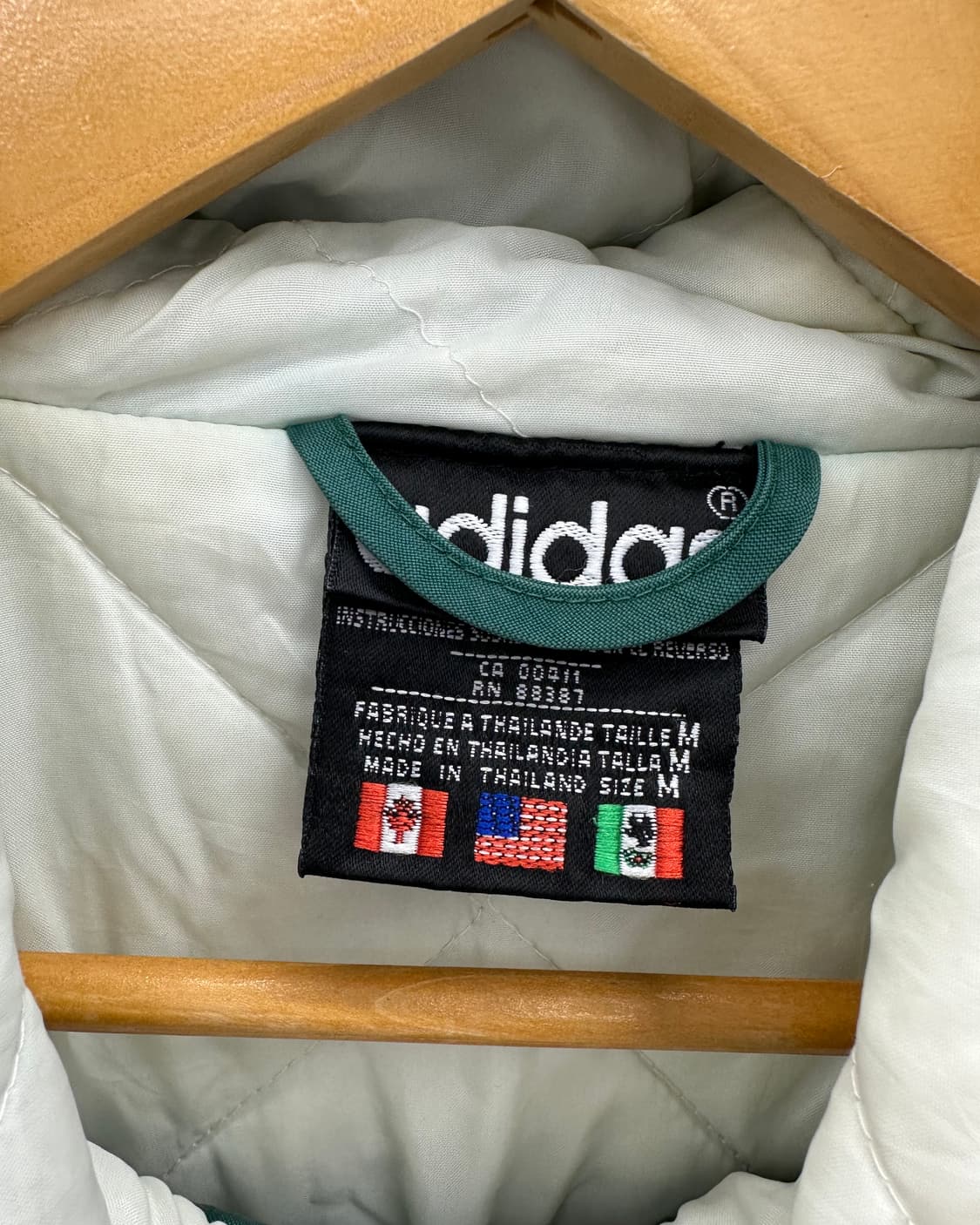 (L)90'S 아디다스 누빔 점퍼-M1183 상품이미지4