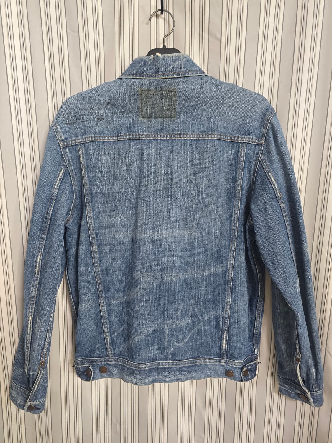 (L.100)[EZRA FITCH] 에즈라피치 데님 빈티지핏 청자켓 상품이미지3