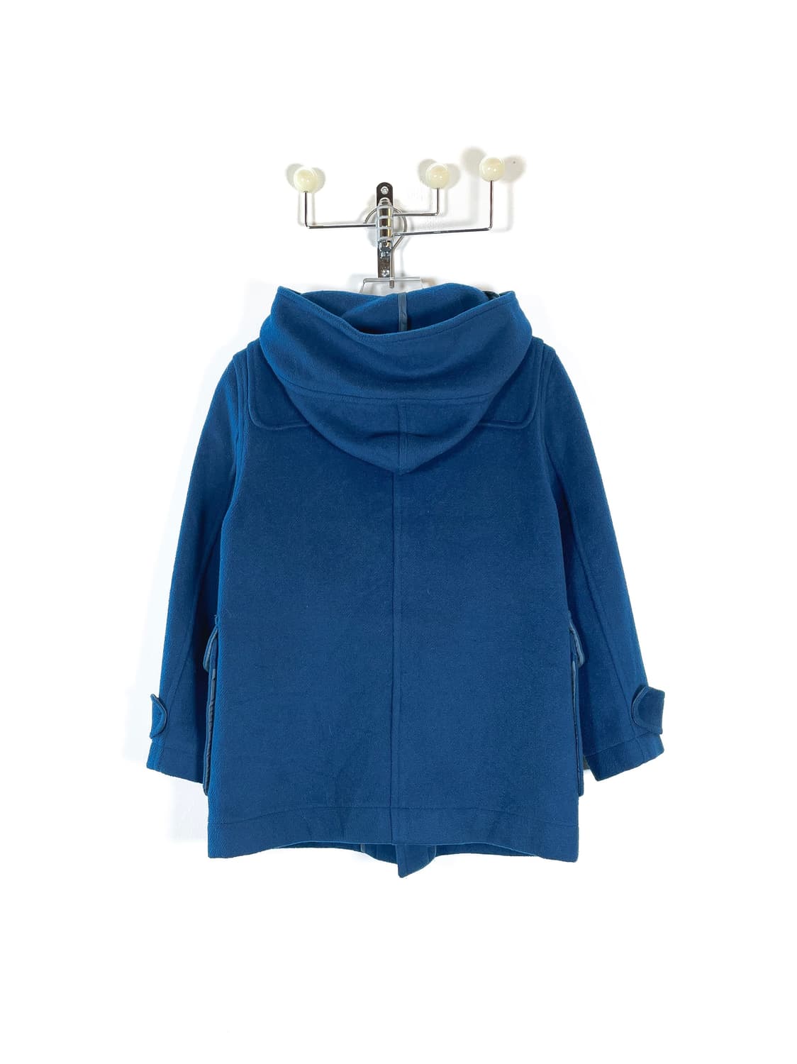 빈티지 블루 울 토글 코트 상품이미지5