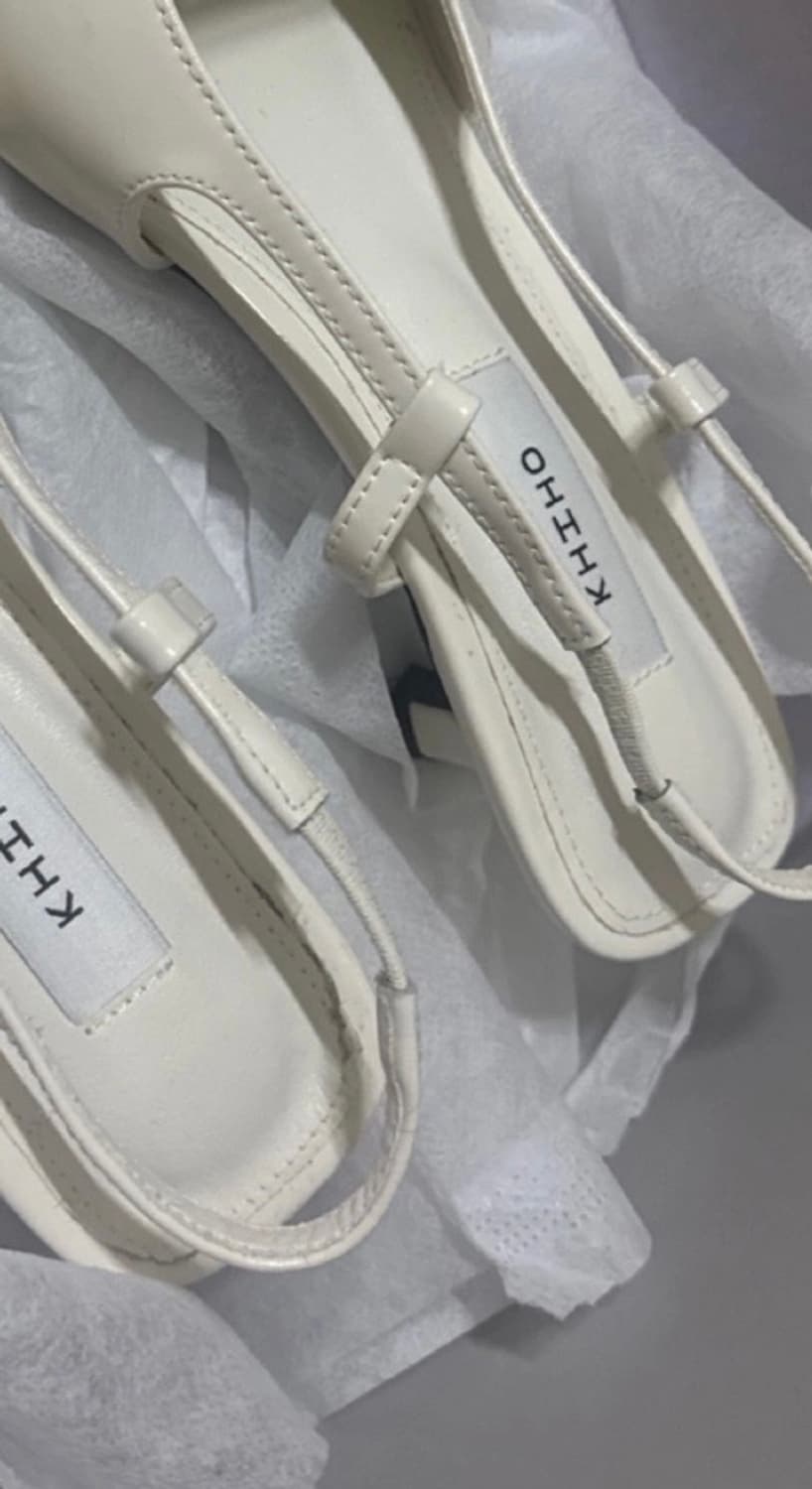 기호 KHIHO 아이보리 슬링백 힐 245 상품이미지5