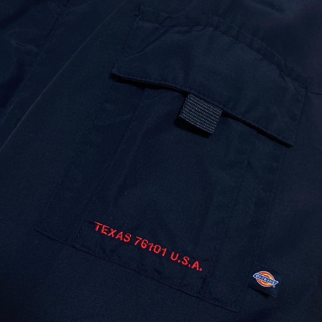 디키즈 스몰 로고 네이비 바람막이 상품이미지3