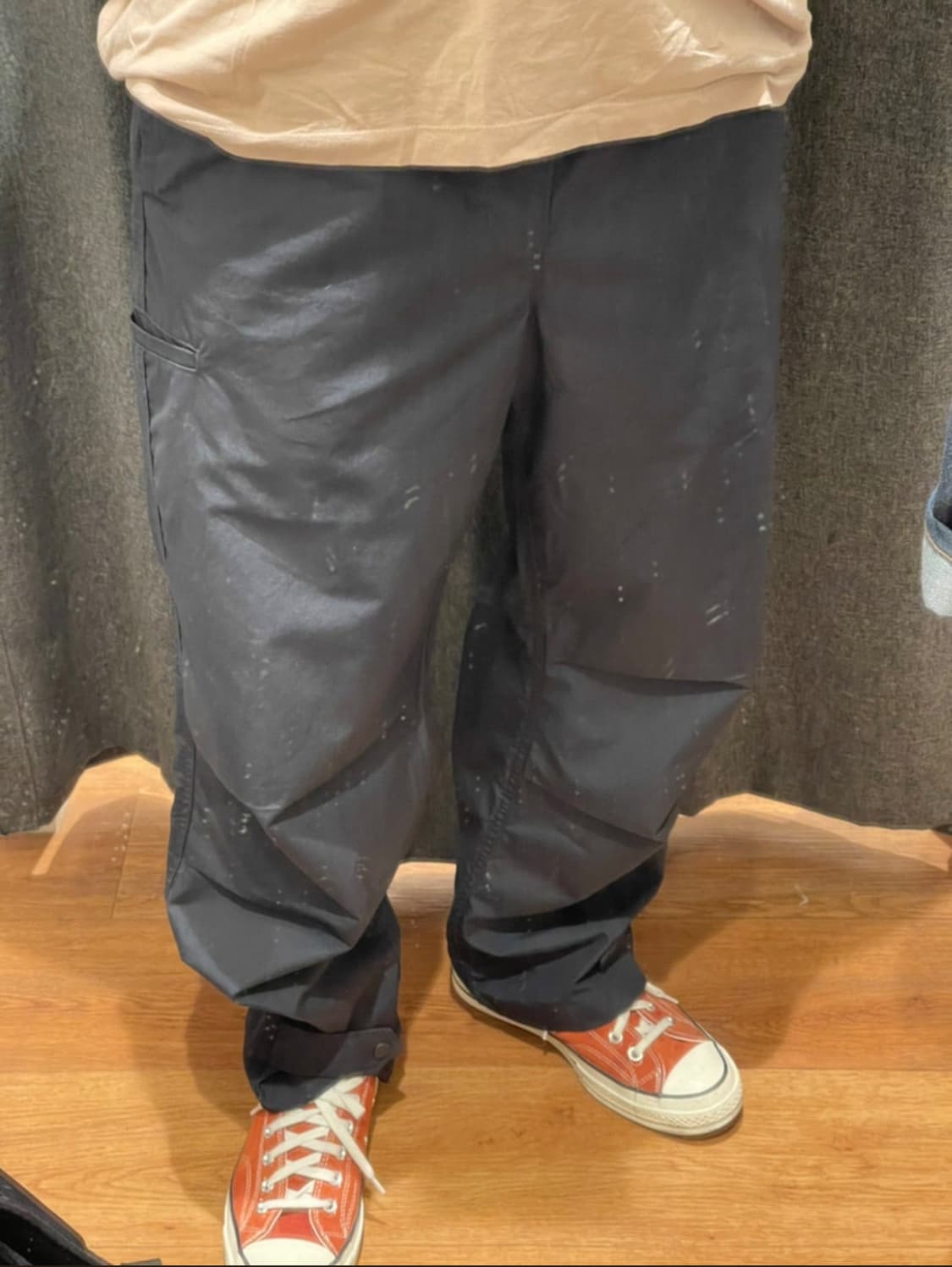 새상품))유니클로 UNIQLO U 파라슈트 팬츠 L84-92cm)사이즈 상품이미지9