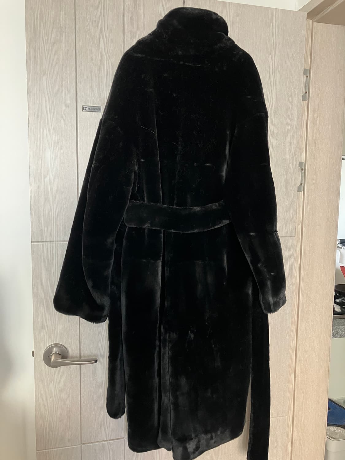 kkw 폭스 페이크퍼 롱 코트 상품이미지3