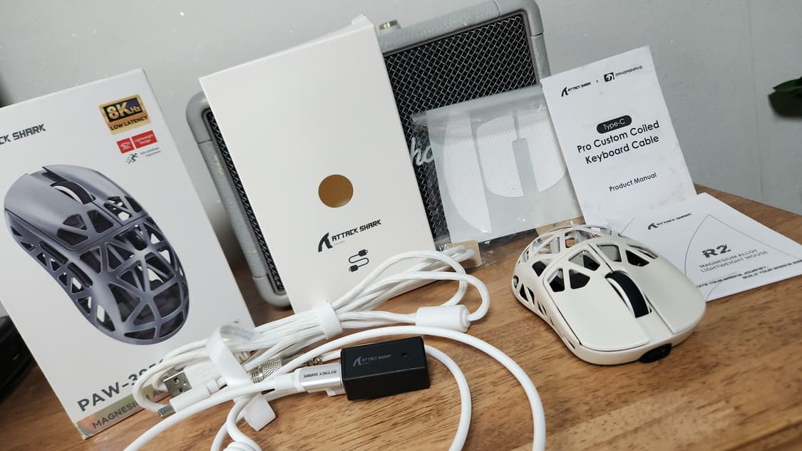 #어택 샤크 R2 마그네슘 합금 무선 마우스 급처 / 블루투스마우스 상품이미지6