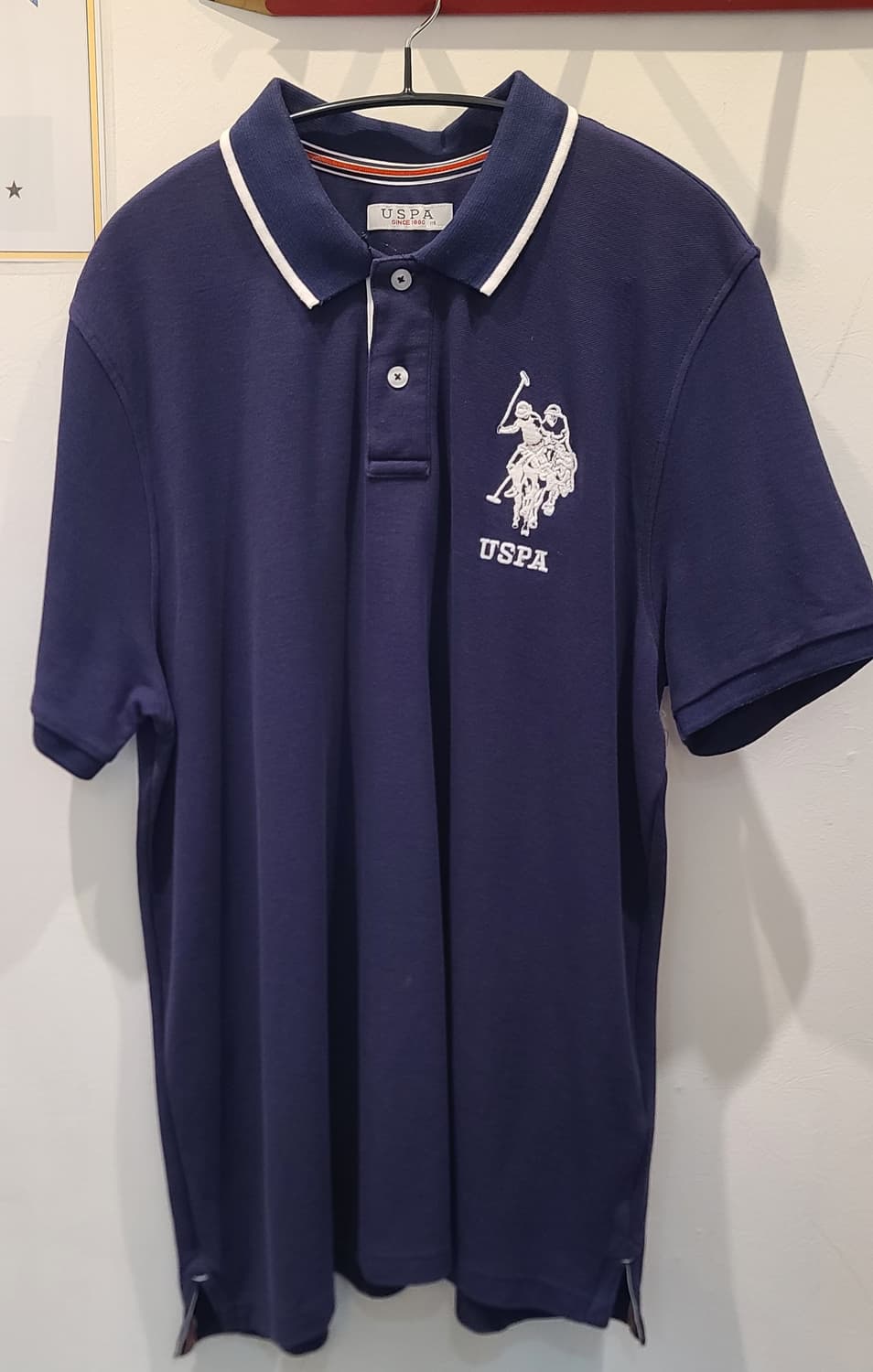 USPA 반팔 카라 티셔츠  상품이미지1