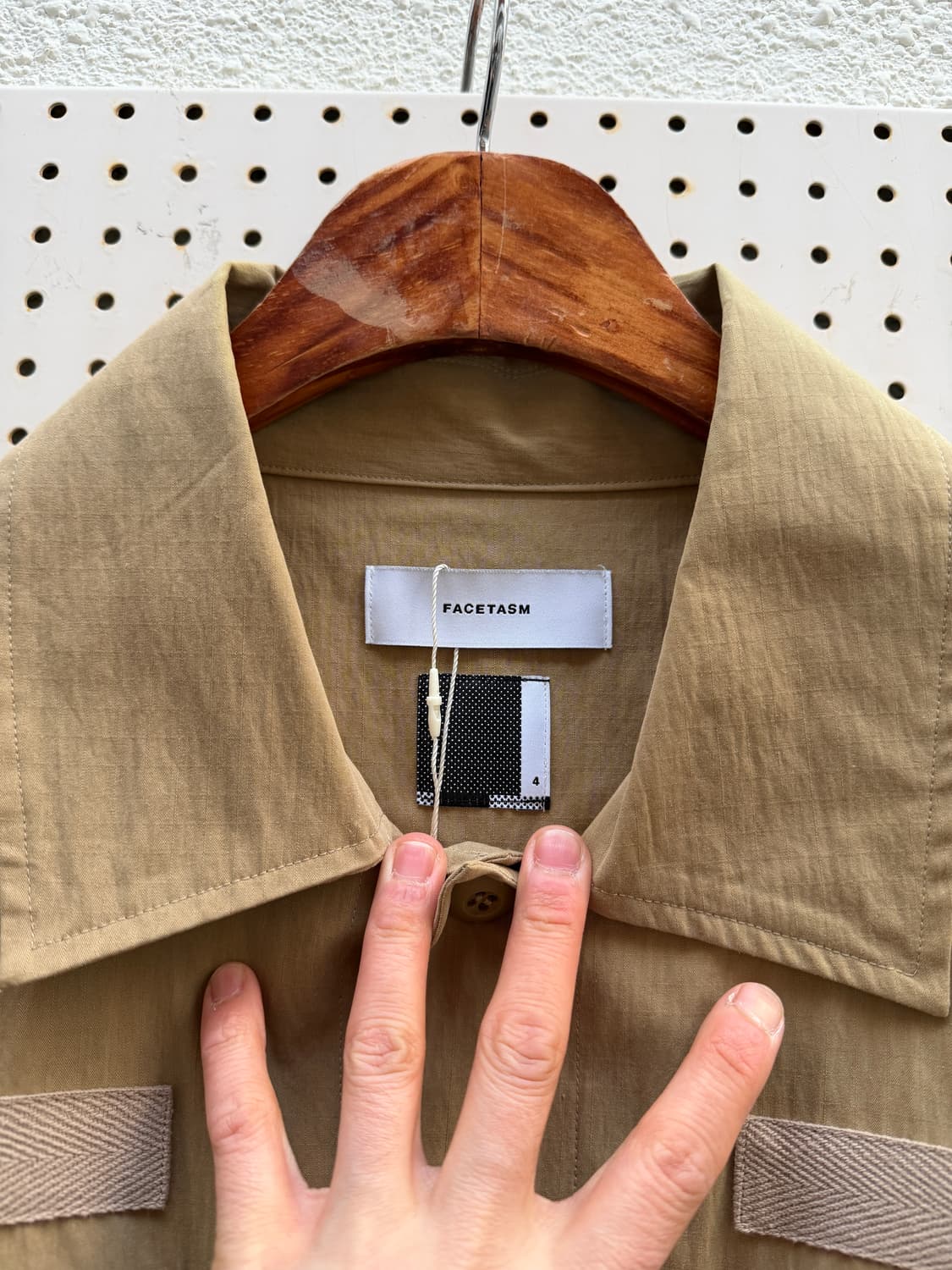 FACETASM PATCHWORK ARMY NYLON 파세타즘 자켓 상품이미지6