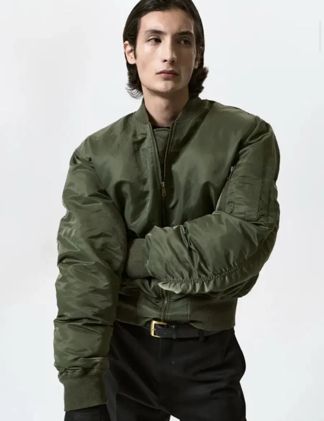 세비지 SAVAGE 25fw MA-1 자켓 카키 L 상품이미지1