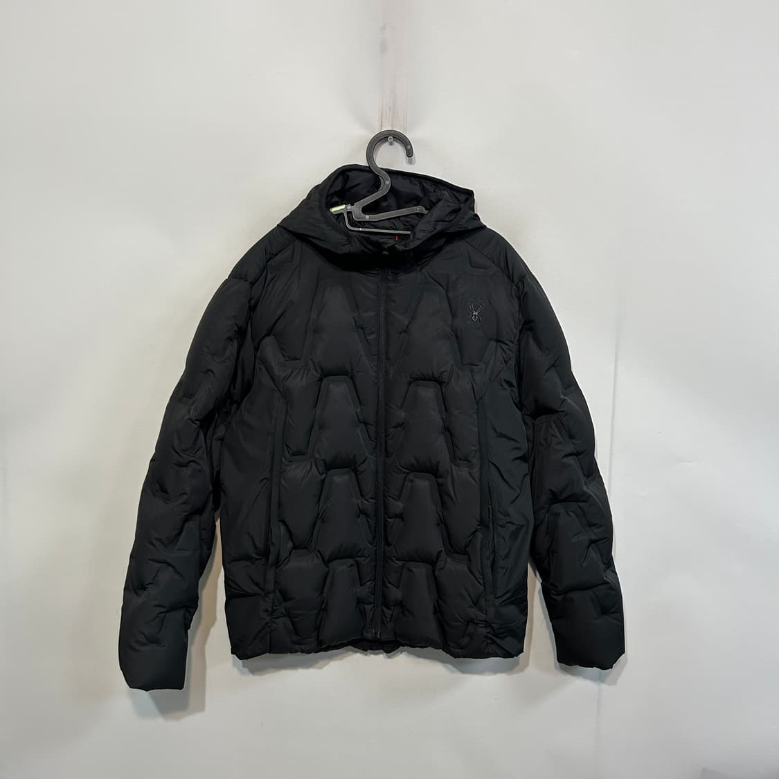 스파이더 남성 패딩 100 상태최상 블랙 상품이미지2