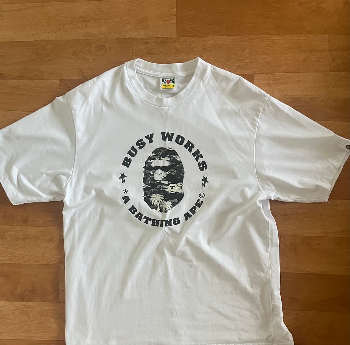 베이프 busy work 반팔 M 상품이미지1