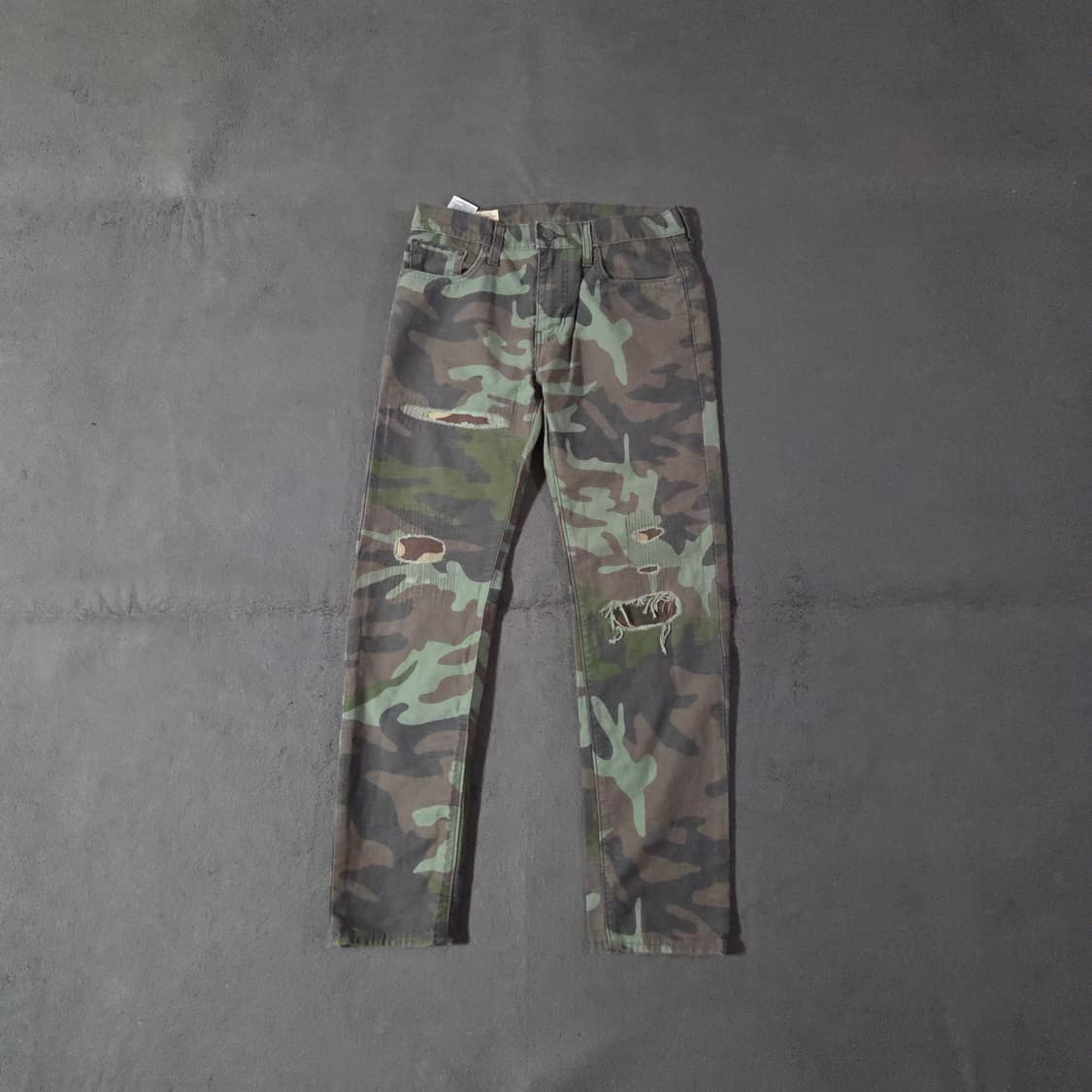 리바이스 하이볼 카모 패치워크 팬츠 30 상품이미지3