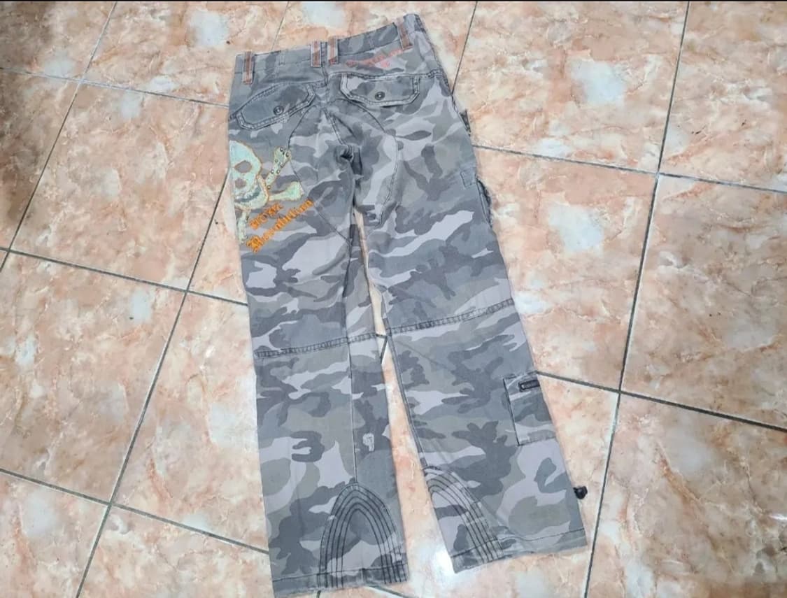 DOHC 언발란스 카모팬츠 상품이미지2