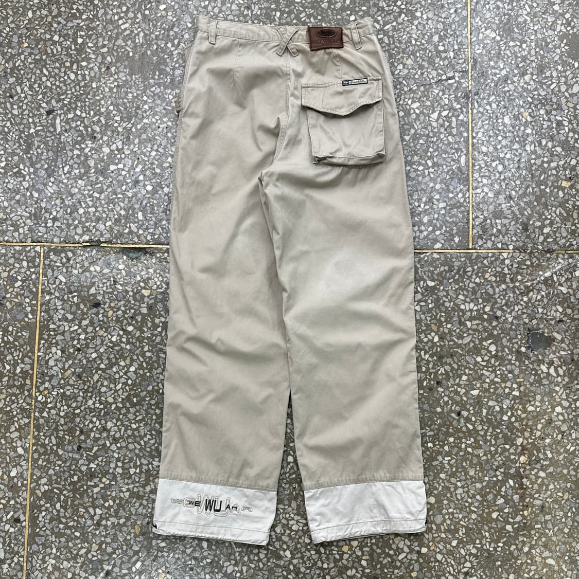 90s Wu wear 우 웨어 우탱클랜 코튼 팬츠 31 상품이미지2