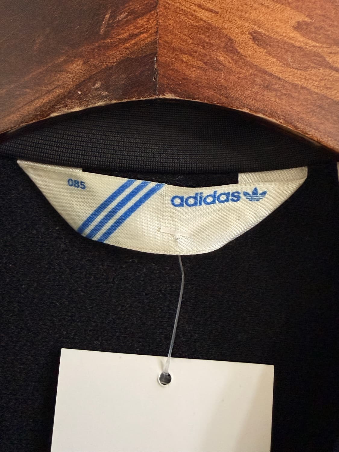 (상의 세트) 아디다스 퍼플 블랙 져지 + 체크 펑크 집업 베스트 세트 상품이미지5