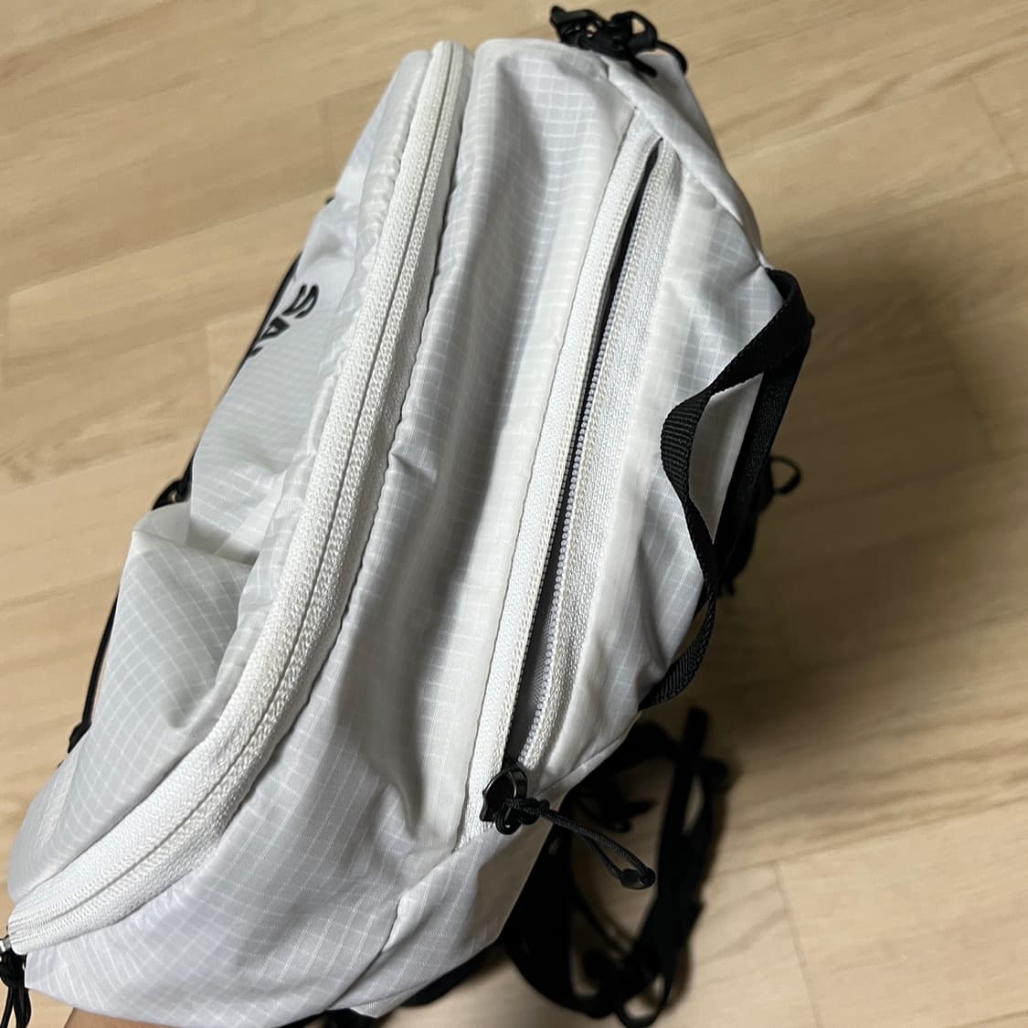 살로몬 xt-15 화이트 트레일 백팩 (로고구버전) 상품이미지3