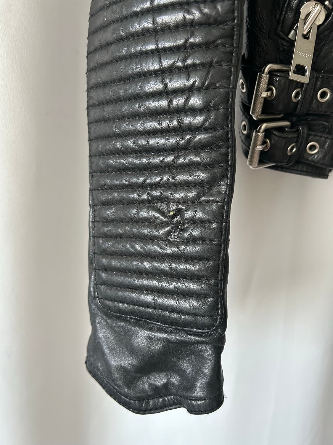 램스킨 바이커 자켓 상품이미지7