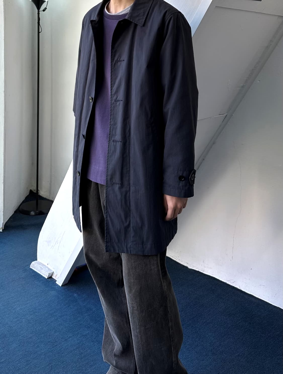 PROOFED COTTON NYLON 2WAY COAT 상품이미지7