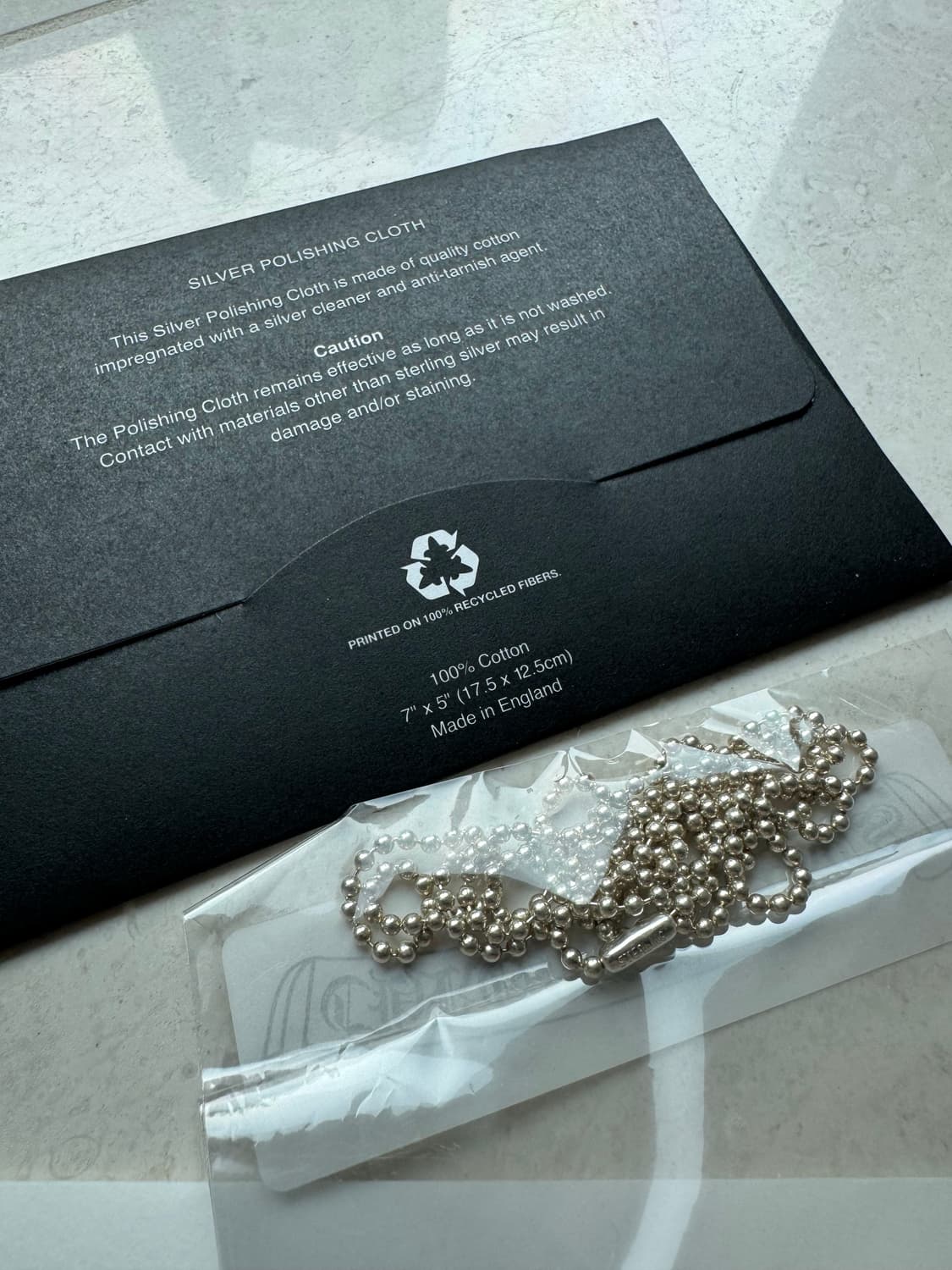 크롬하츠 볼체인 30인치 목걸이 상품이미지4