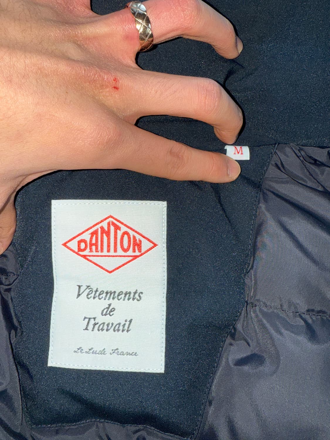 단톤 다운 패딩(희귀매물) 상품이미지7