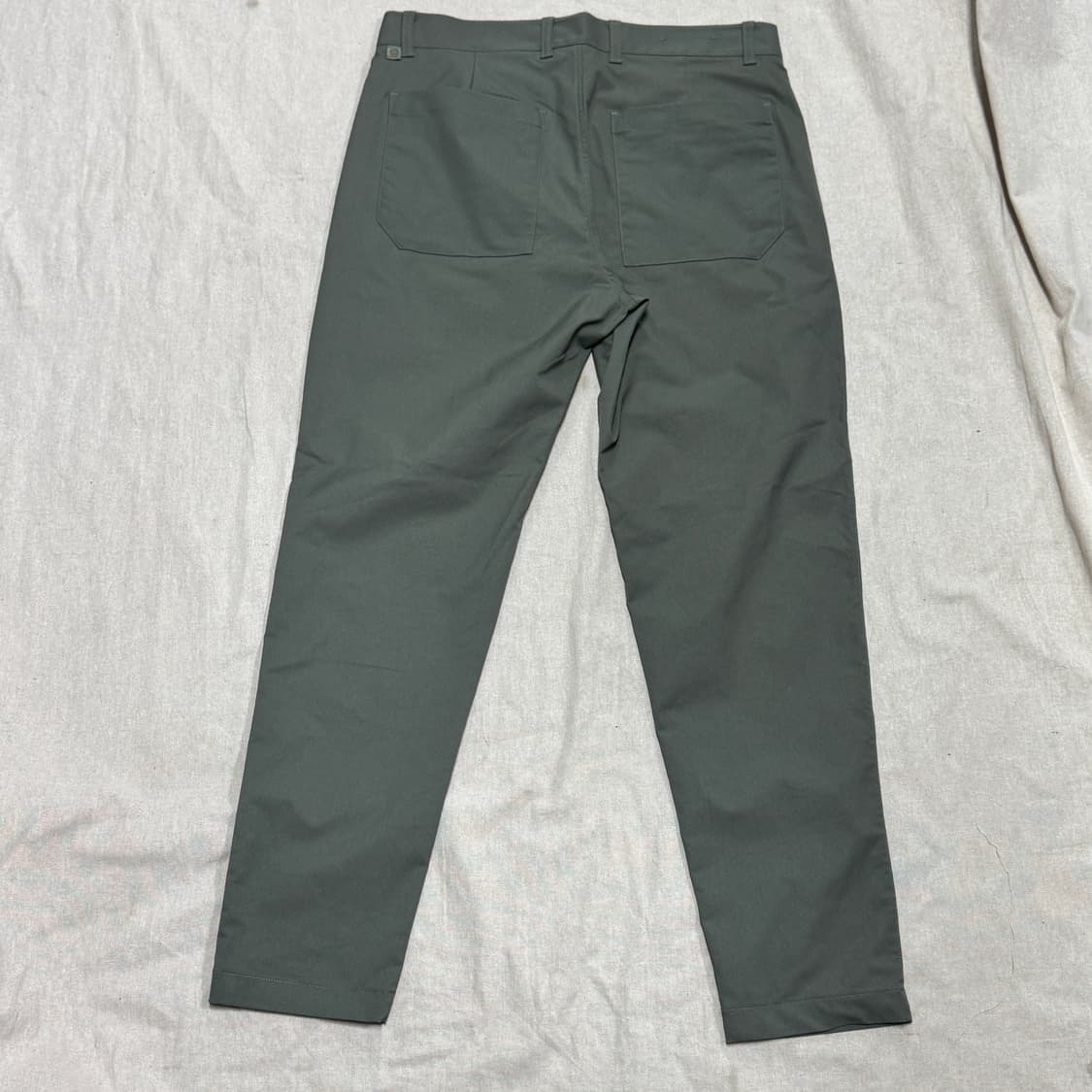 룰루레몬 나일론 카키 팬츠 34 상품이미지3