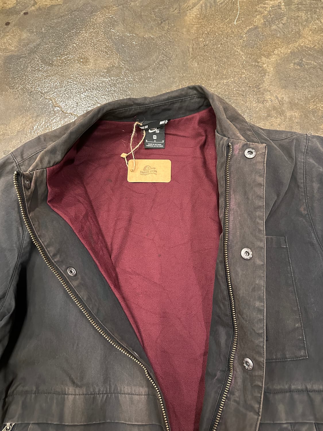 나이키 SB 워크 자켓 브라운 M 상품이미지6