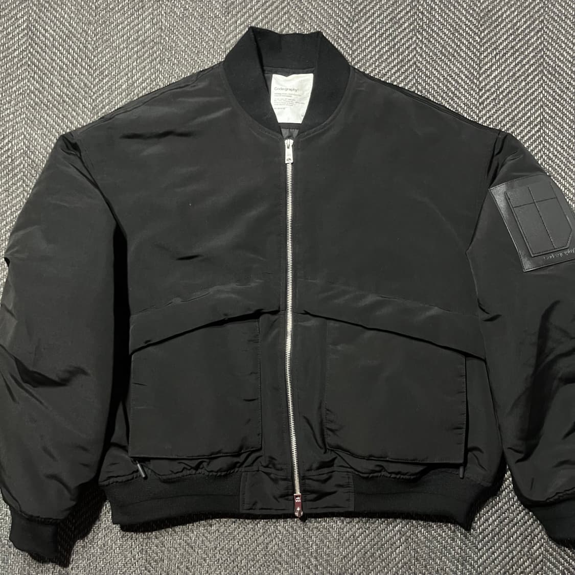 CGP 코드그라피 패딩 봄버 자켓 상품이미지2