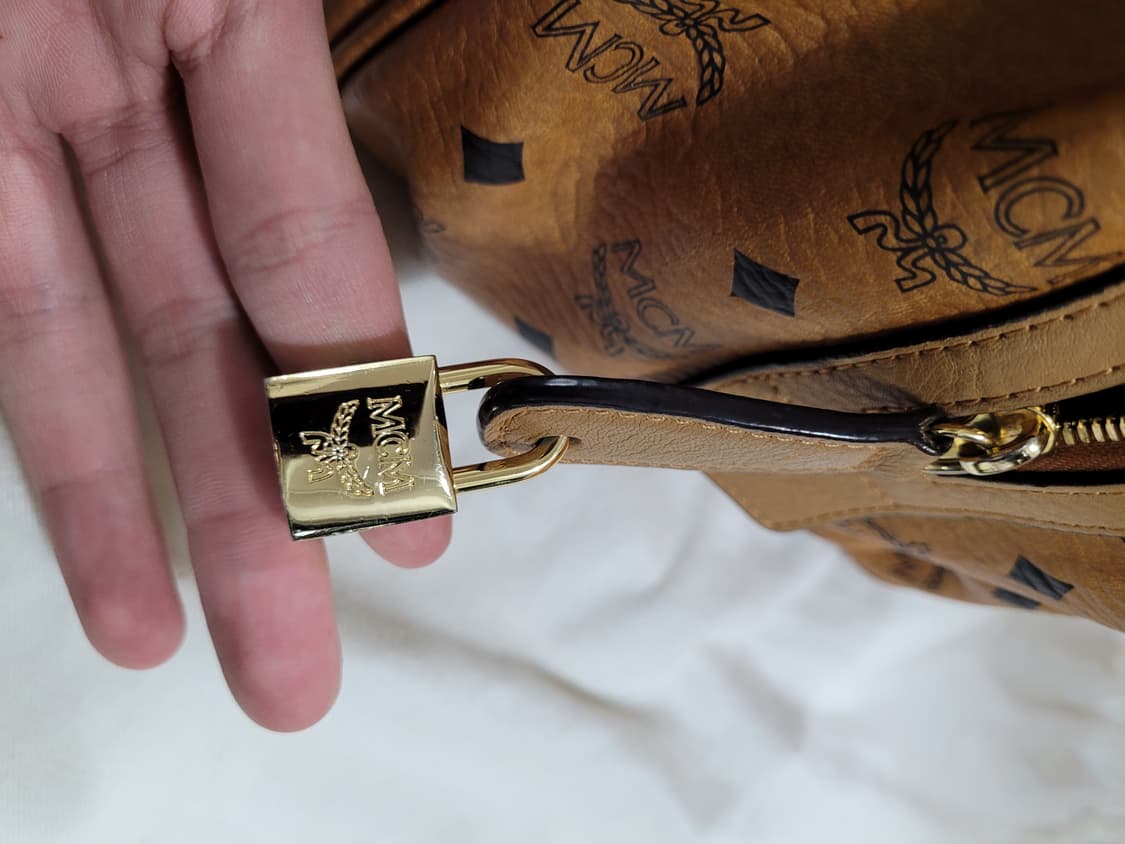 MCM 보스턴백 가방 브라운 상품이미지7