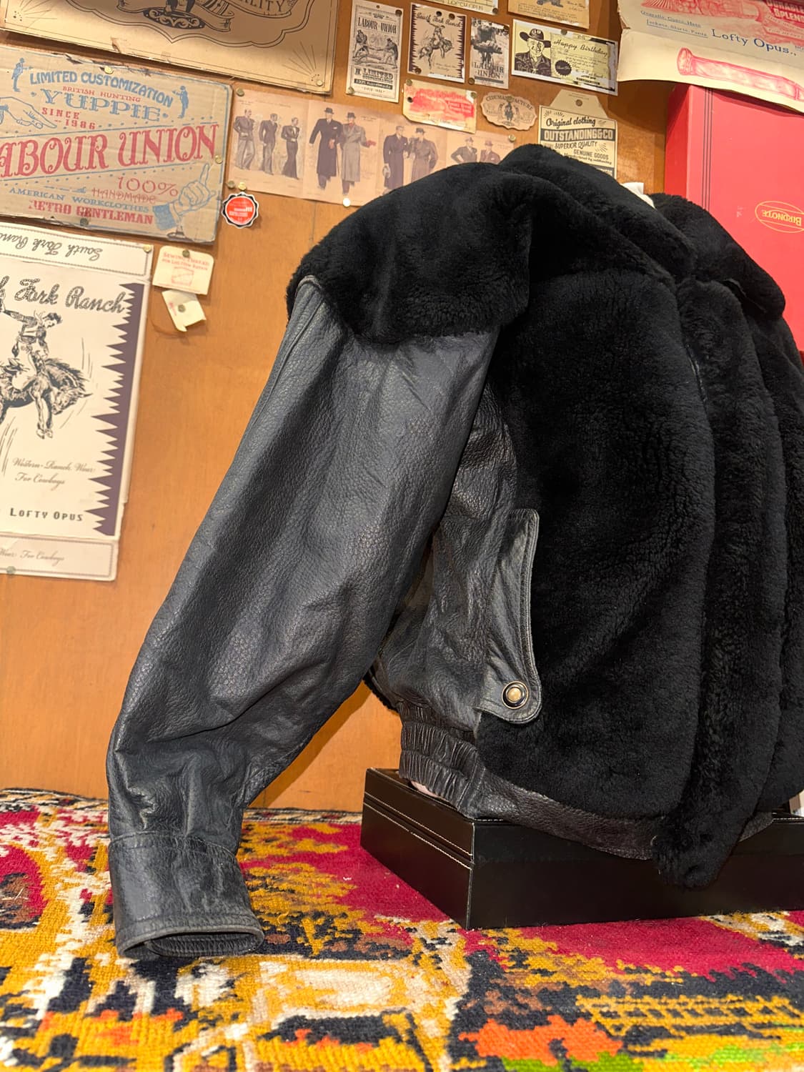 ( XL ) 가죽자켓 그리즐리 래더자켓 워크웨어 아메카지 빈티지가죽 상품이미지2