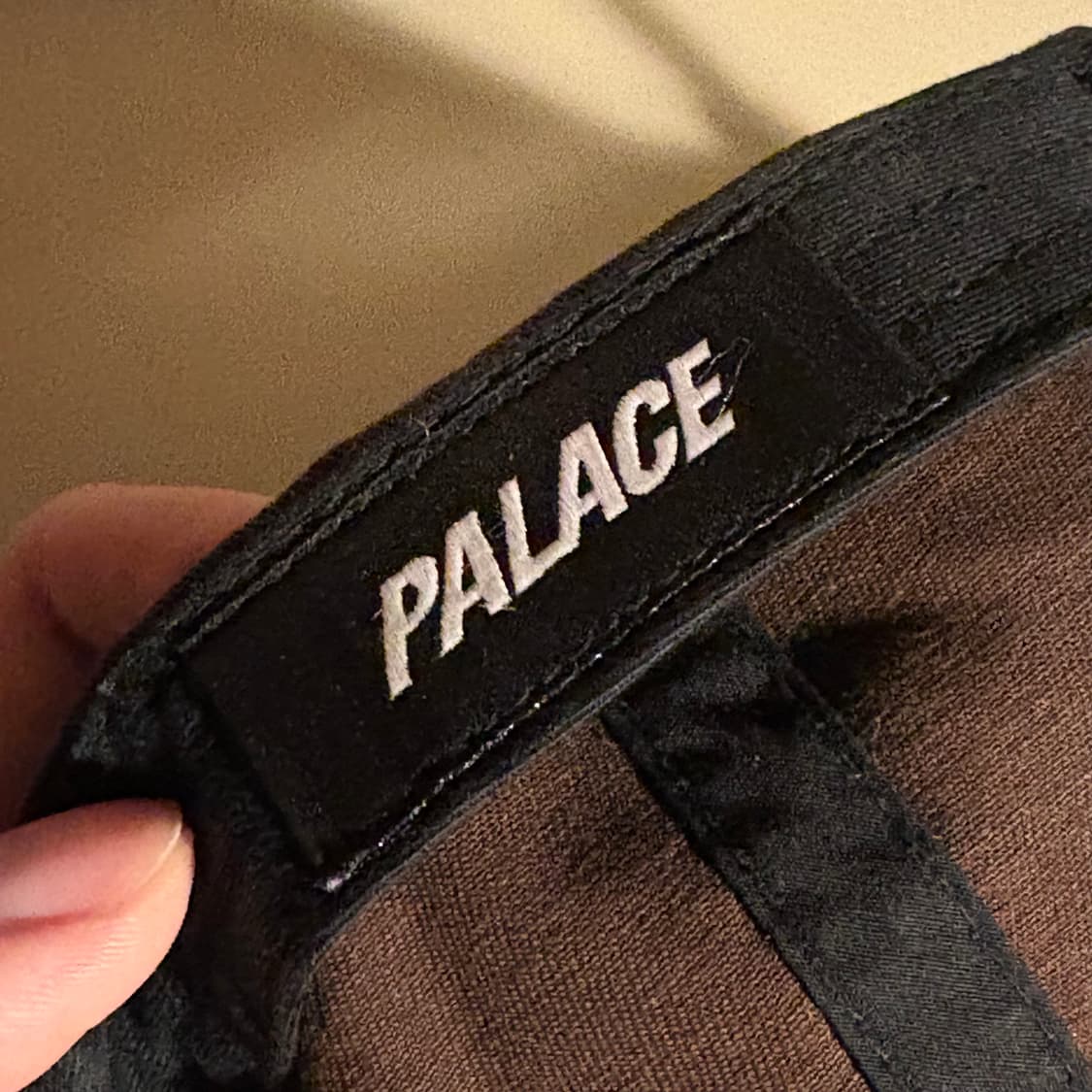 [새제품] 팔라스 p로고 6패널캡 브라운 상품이미지6